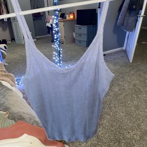 American Eagle Light Blue tank top